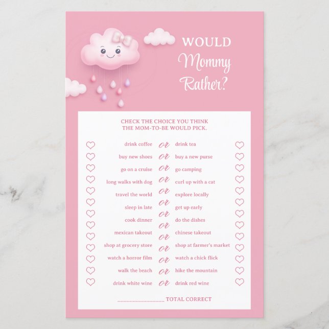 Mignonne bande dessinée duvet nuage blanc ferait m (Devant)