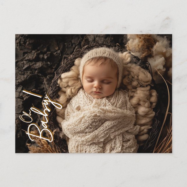 Mignonne Bébé ! Carte postale neutre (Devant)