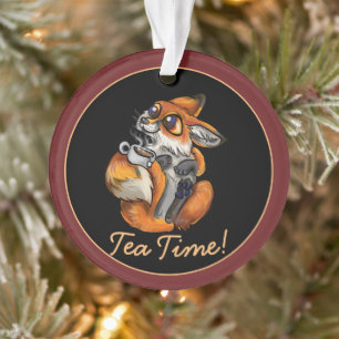 Mignonne Bébé Fox Tea Time!