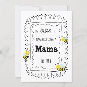 *~* Mignonne Bee MAMA À BEE Baby shower Invitation