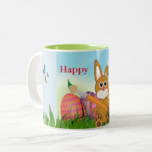 Mignonne Bunny de Pâques Conserver Mug