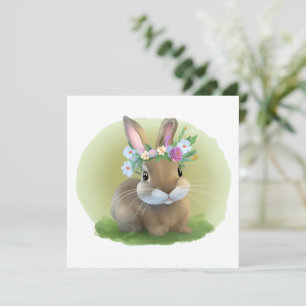 Mignonne Bunnyfor Pâques pour une humeur positive
