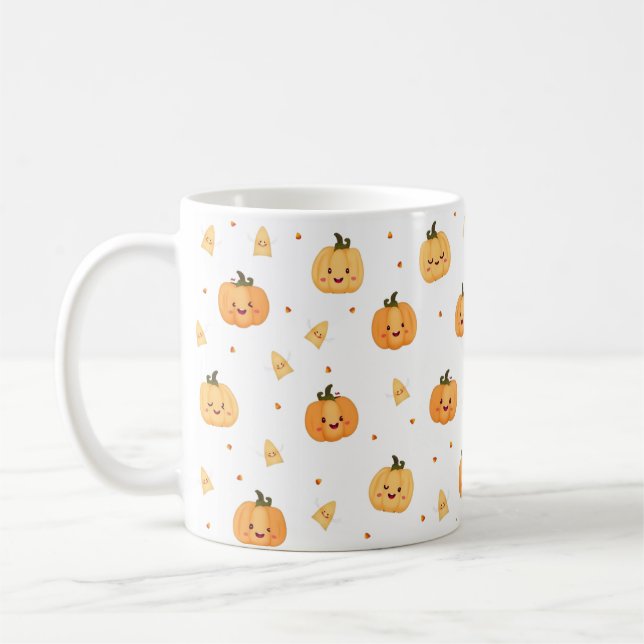 Mignonne Citrouille Parade Mug (Gauche)