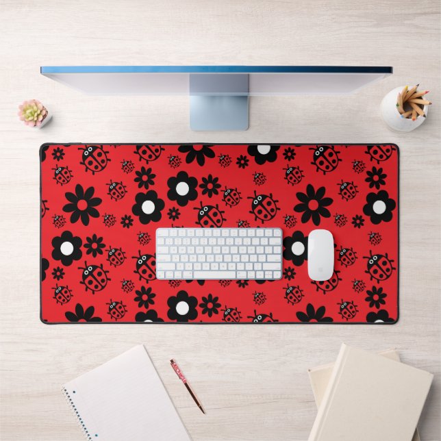 Mignonne coccinelle à motifs (Bureau 1)