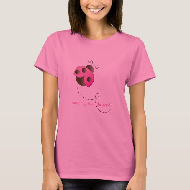 Mignonne comme un bug - T-shirt Maternité Dames (Devant)