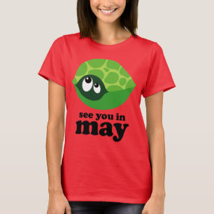 Mignonne Dû En Mai Maternité T-shirt