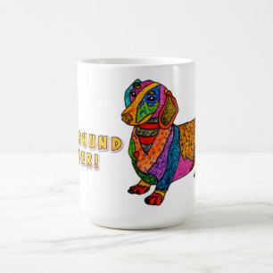 Mignonne et colorée Dachshund Lover Mug