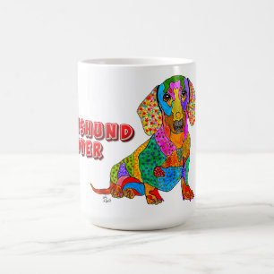 Mignonne et colorée Dachshund Lover Mug