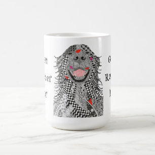 Mignonne et colorée Golden Retriever Mug