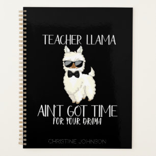 Mignonne et drôle Enseignante Llama Nom personna
