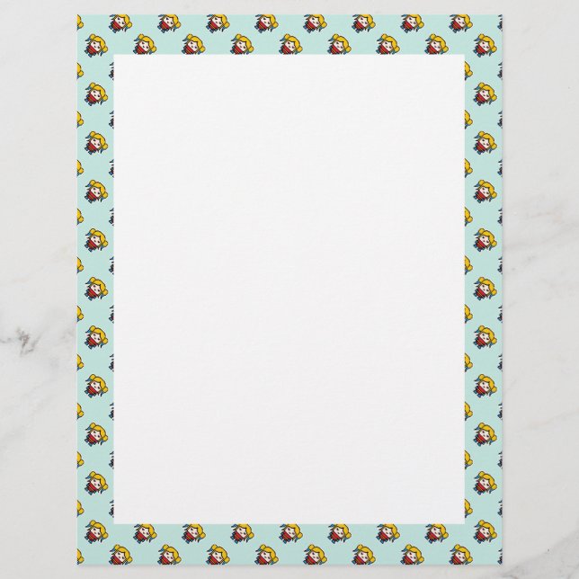 Mignonne fille pixellisée (Devant)