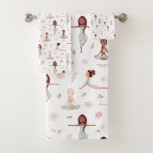 Mignonne Girls Zen Yoga Méditation Spirituelle Nam