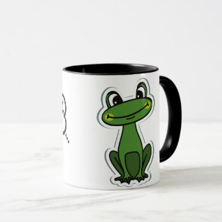 mignonne Grenouille café Mug