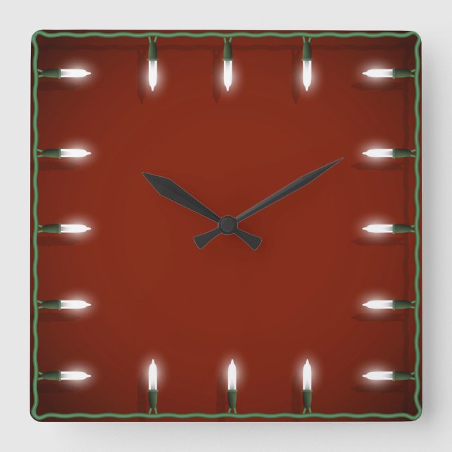 Mignonne horloge de Noël (Recto)