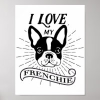 Mignonne J'aime mon poster français