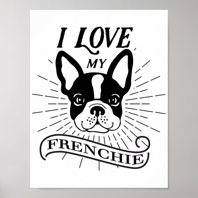 Mignonne J'aime mon poster français (Devant)