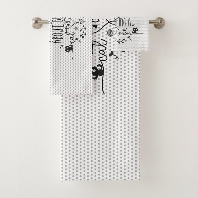 Mignonne Je suis félin assez bon pour être maman c (En situation)