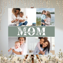 Mignonne JE T'AIME MOM Fête des Mères Photo