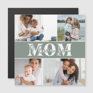 Mignonne JE T'AIME MOM Fête des Mères Photo