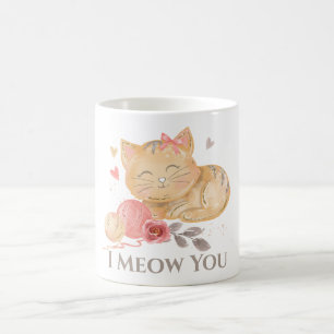 Mignonne Je Vous Connais Cat Café Mug
