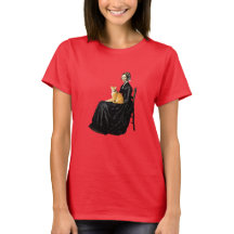    Mignonne La mère de Whistler T-shirt orange pou