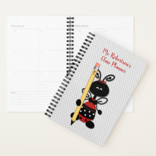 Mignonne Lady Bug enseignant planificateur quotidi
