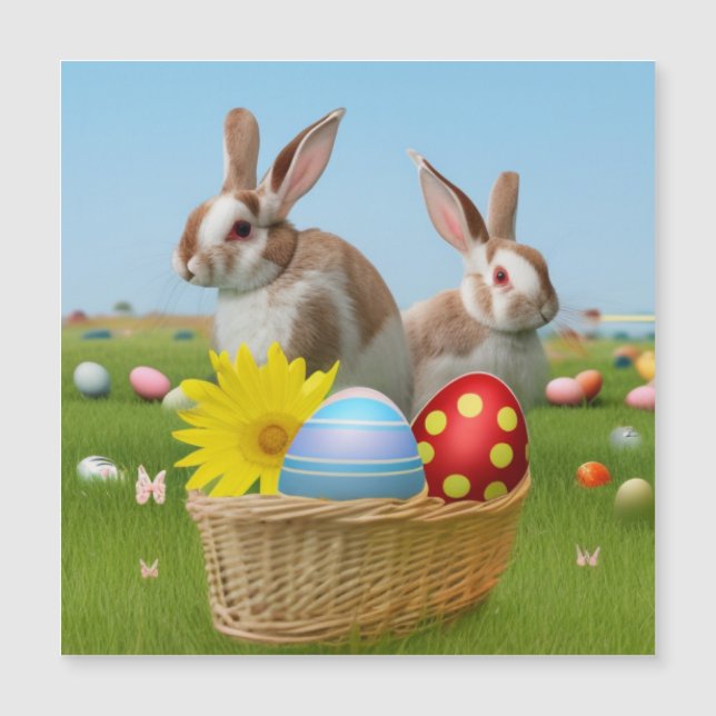 Mignonne lapin de Pâques pour une humeur positive (Devant)