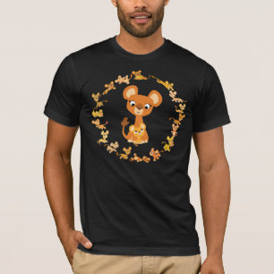Mignonne Lionesses Caricature Mandala T-Shirt