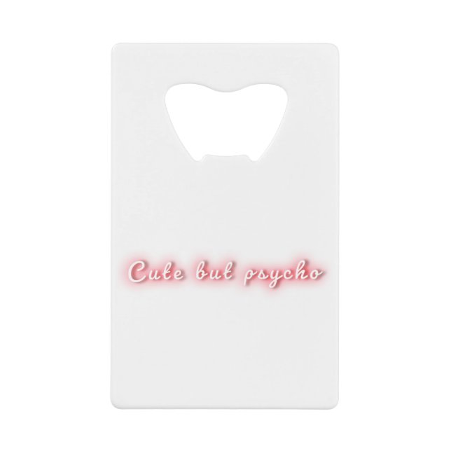 Mignonne mais psycho néon citation typographie (Devant)