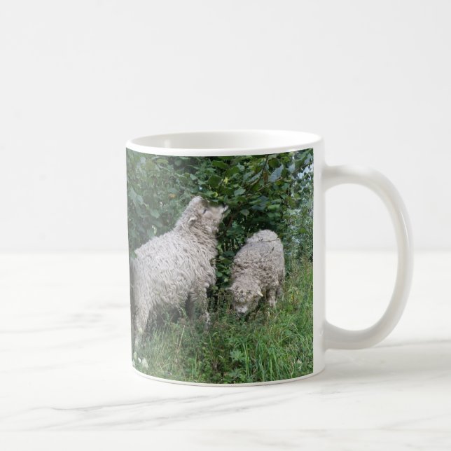 Mignonne Mange Feuille Mug (Droite)