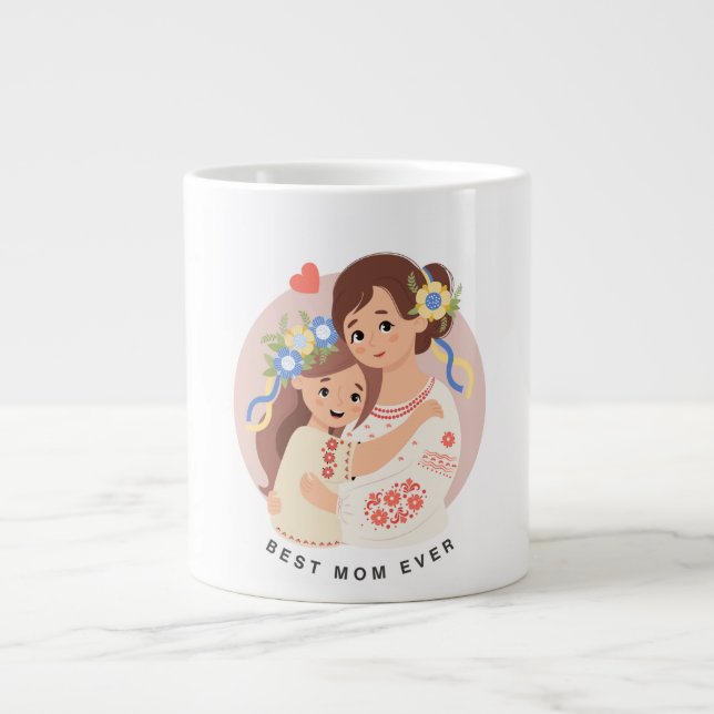 Mignonne mère et fille - Mère's day mug (Devant)