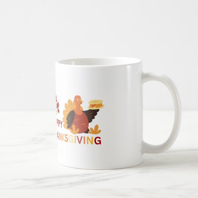 Mignonne Mug Bon thanksgiving (Droite)