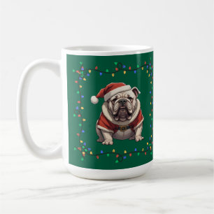 Mignonne Mug Bulldog de Noël