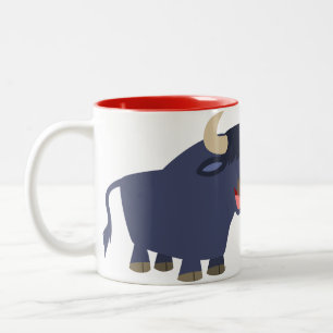 Mignonne Mug de taureau de cartons