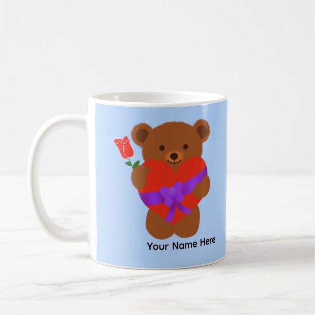 Mignonne ours en peluche #1 Mug (Gauche)