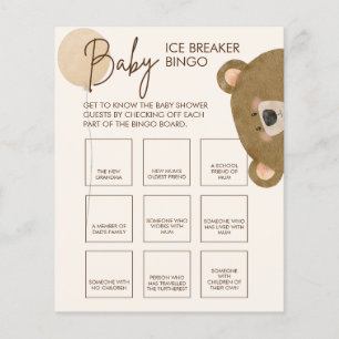 Mignonne Ours Nous Pouvons Attendre Baby shower Se