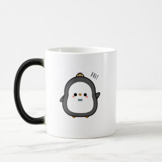 Mignonne Penguin Dit Bonjour ! Café Mug