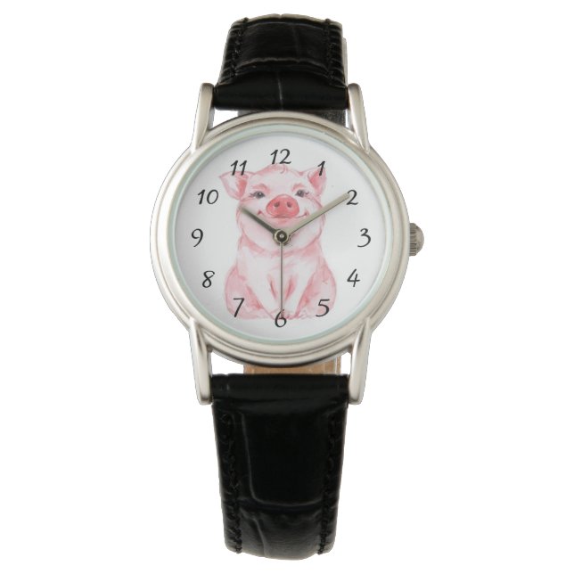 Mignonne petite montre de Piggy (devant)