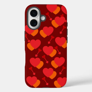 Mignonne répétition coeur iPhone / coque ipad