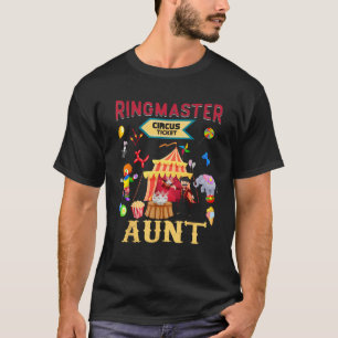 Mignonne Ringmaster Tante TShirt Circus Carnival T