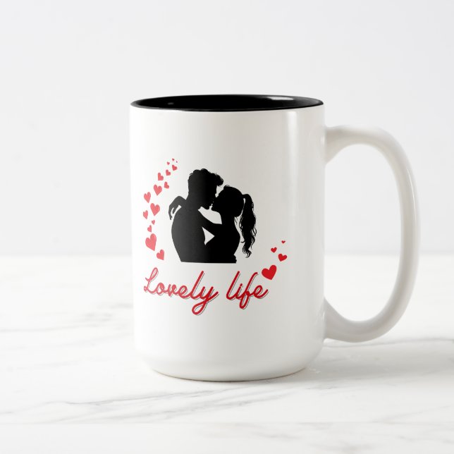 Mignonne Saint Valentin Mug (Droit)