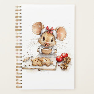 Mignonne souris Chef Noël