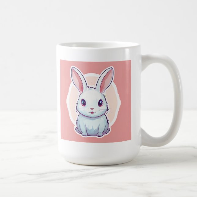 mignonne tasse de lapin. (Droite)