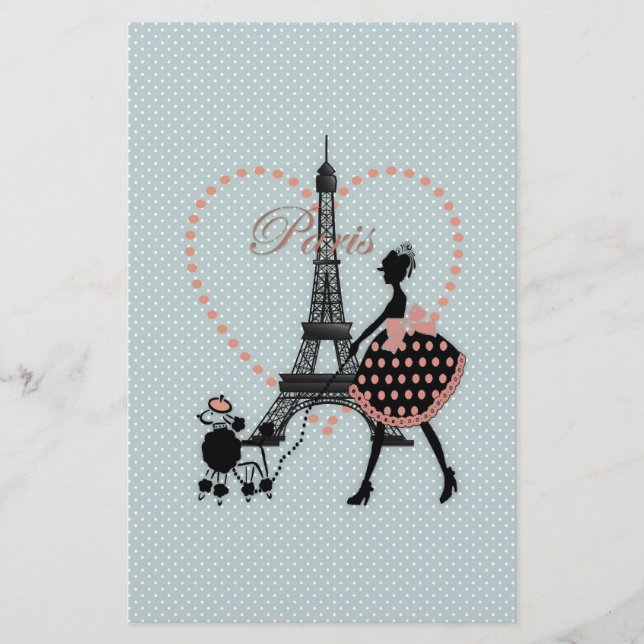Mignonne vintage fille romantique silhouette march (Devant)