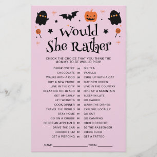Mignonne Voudrait-Elle Plaire Halloween Baby showe