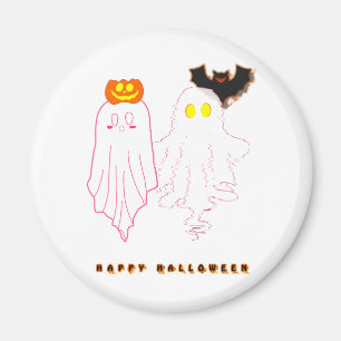 Mignons bébés fantômes Magnet Halloween