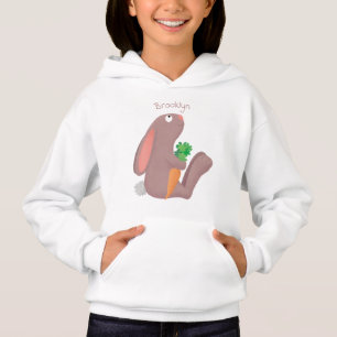 Mignons lapin lapin lapin assis avec dessin de car
