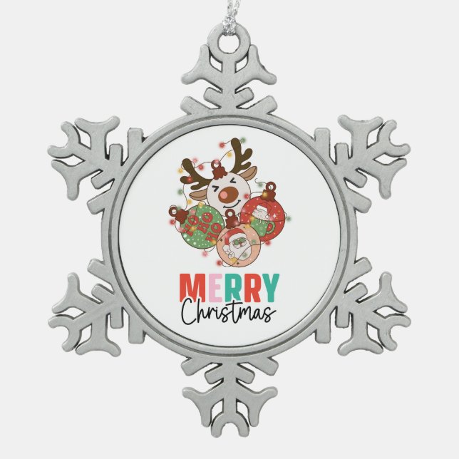 Mignons ornements - Joyeux Noël (Devant)