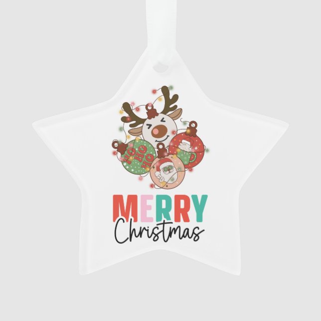 Mignons ornements - Joyeux Noël (devant)