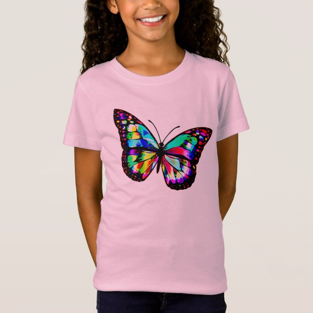 Mignons papillon tshirt design enfants papillons p (Devant)